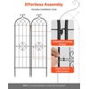 image:imageVEVOR 6 Packs Metal Garden Trellis for Climbing Plants Outdoor 71x20in Rustproof Plant Tall Trellis for Rose Vine Flowers and Vegetables4 PacksStyle2
