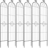 image:imageVEVOR 6 Packs Metal Garden Trellis for Climbing Plants Outdoor 71x20in Rustproof Plant Tall Trellis for Rose Vine Flowers and Vegetables6 PacksStyle2