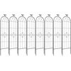 image:imageVEVOR 6 Packs Metal Garden Trellis for Climbing Plants Outdoor 71x20in Rustproof Plant Tall Trellis for Rose Vine Flowers and Vegetables8 PacksStyle2