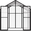 image:imageVEVOR 6 x 4 FT Polycarbonate Greenhouse Heavy Duty Outdoor Green House with Adjustable Vent amp PushPull Lockable Door Quick Setup Aluminum Frame Walkin Greenhouse Sunroom for Outside Garden Lawn810 Ft
