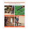image:imageVEVOR 63CC Backpack Leaf Blower Gas Powered 189L Tank Delivers 1110CFM amp 220MPH Perfect for Garden Maintenance Clearing Leaves amp Snow20V Battery Leaf Blower