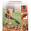 image:imageVEVOR 63CC Backpack Leaf Blower Gas Powered 189L Tank Delivers 1110CFM amp 220MPH Perfect for Garden Maintenance Clearing Leaves amp Snow20V Battery Leaf Blower