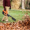 image:imageVEVOR 63CC Backpack Leaf Blower Gas Powered 189L Tank Delivers 1110CFM amp 220MPH Perfect for Garden Maintenance Clearing Leaves amp Snow20V Battery Leaf Blower