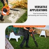 image:imageVEVOR 63CC Backpack Leaf Blower Gas Powered 189L Tank Delivers 1110CFM amp 220MPH Perfect for Garden Maintenance Clearing Leaves amp Snow26CC Handheld