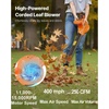 image:imageVEVOR 63CC Backpack Leaf Blower Gas Powered 189L Tank Delivers 1110CFM amp 220MPH Perfect for Garden Maintenance Clearing Leaves amp Snow3 in 1 12Amp Corded Leaf Blower