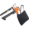 image:imageVEVOR 63CC Backpack Leaf Blower Gas Powered 189L Tank Delivers 1110CFM amp 220MPH Perfect for Garden Maintenance Clearing Leaves amp Snow3 in 1 12Amp Corded Leaf Blower