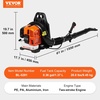 image:imageVEVOR 63CC Backpack Leaf Blower Gas Powered 189L Tank Delivers 1110CFM amp 220MPH Perfect for Garden Maintenance Clearing Leaves amp Snow52CC Backpack