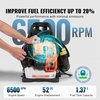 image:imageVEVOR 63CC Backpack Leaf Blower Gas Powered 189L Tank Delivers 1110CFM amp 220MPH Perfect for Garden Maintenance Clearing Leaves amp Snow52CC Backpack