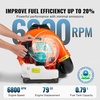 image:imageVEVOR 63CC Backpack Leaf Blower Gas Powered 189L Tank Delivers 1110CFM amp 220MPH Perfect for Garden Maintenance Clearing Leaves amp Snow79CC Backpack