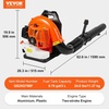 image:imageVEVOR 63CC Backpack Leaf Blower Gas Powered 189L Tank Delivers 1110CFM amp 220MPH Perfect for Garden Maintenance Clearing Leaves amp Snow79CC Backpack