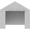 image:imageVEVOR 6x8x7 FT HeavyDuty Portable Outdoor Storage Shed Tent Waterproof Carport Garage Shelter with RollUp Zipper Door amp Vents UVResistant Canopy for Motorcycle Bike Lawn Mower Tools GrayGray