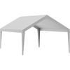 image:imageVEVOR 6x8x7 FT HeavyDuty Portable Outdoor Storage Shed Tent Waterproof Carport Garage Shelter with RollUp Zipper Door amp Vents UVResistant Canopy for Motorcycle Bike Lawn Mower Tools GrayGray