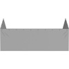 image:imageVEVOR 6x8x7 FT HeavyDuty Portable Outdoor Storage Shed Tent Waterproof Carport Garage Shelter with RollUp Zipper Door amp Vents UVResistant Canopy for Motorcycle Bike Lawn Mower Tools GrayGray