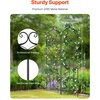image:imageVEVOR 71 x 20 in 4 Packs Rustproof Metal Garden Flower Trellis Outdoor Climbing Rose amp Cucumber Support Decorative Clematis Trellis for Courtyards amp Lawns71Hx 20W