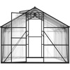image:imageVEVOR 8 x 10 FT Polycarbonate Greenhouse Heavy Duty Outdoor Green House with Adjustable Vents amp PushPull Lockable Door Quick Setup Aluminum Frame Walkin Greenhouse Sunroom for Outside Garden Lawn