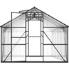 image:imageVEVOR 8 x 12 FT Polycarbonate Greenhouse Heavy Duty Outdoor Green House with Adjustable Vent amp PushPull Lockable Door Quick Setup Aluminum Frame Walkin Greenhouse Sunroom for Outside Garden Lawn