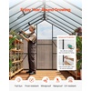 image:imageVEVOR 8 x 12 FT Polycarbonate Greenhouse Heavy Duty Outdoor Green House with Adjustable Vent amp PushPull Lockable Door Quick Setup Aluminum Frame Walkin Greenhouse Sunroom for Outside Garden Lawn