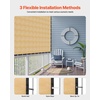 image:imageVEVOR 90 Sun Shade Cloth 8 x 12 ft Pergola Shade Cover with Stainless Steel Grommets Sun Shades Canopy Privacy Screen with 140 GSM HDPE Material for Outdoor Patio Garden and Backyard Brown12 x 20 ft Beige