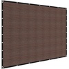 image:imageVEVOR 90 Sun Shade Cloth 8 x 12 ft Pergola Shade Cover with Stainless Steel Grommets Sun Shades Canopy Privacy Screen with 140 GSM HDPE Material for Outdoor Patio Garden and Backyard Brown8 x 12 ft Brown