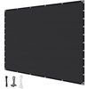 image:imageVEVOR 90 Sun Shade Cloth 8 x 12 ft Pergola Shade Cover with Stainless Steel Grommets Sun Shades Canopy Privacy Screen with 140 GSM HDPE Material for Outdoor Patio Garden and Backyard Brown10 x 10 ft Black