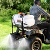 image:imageVEVOR ATV Spot Sprayer 159 Gal60L ATVUTV Broadcast Sprayer with A Nozzle Boom 12 V Pump Sprayer with Water Tank 19 GPM Flow Rate Adjustable 072 PSI 20FT Hose for Garden Farm
