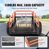image:imageVEVOR ATV UTV Trailer Tow Behind Dump Cart 1500lbs 15 Cubic Feet Heavy Duty Yard Garden Trailer Pull Behind Dump Trailer for Lawn Mower TractorOrangeblack