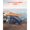 image:imageVEVOR Adirondack Ottoman 187L x 189W x 138H Inch HDPE Plastic Folding Adirondack Ottoman WeatherResistant Foot Rest for Adirondack Chair Widely Used for Outside Porch Pool Lawn Backyard BlueBlue