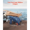image:imageVEVOR Adirondack Ottoman 187L x 189W x 138H Inch HDPE Plastic Folding Adirondack Ottoman WeatherResistant Foot Rest for Adirondack Chair Widely Used for Outside Porch Pool Lawn Backyard BlueBlue