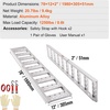 image:imageVEVOR Aluminum Ramps 1250lbs Straight Ramp with Treads and Load Straps Portable Loading Ramp for Motorcycles ATVs Trucks Lawn Mower Dirt Bike Garden Tractor 78 L x 12 W 2Pcs1250lbs