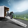 image:imageVEVOR Aluminum Ramps 1250lbs Straight Ramp with Treads and Load Straps Portable Loading Ramp for Motorcycles ATVs Trucks Lawn Mower Dirt Bike Garden Tractor 78 L x 12 W 2Pcs6000lbs