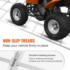 image:imageVEVOR Aluminum Ramps 1250lbs Straight Ramp with Treads and Load Straps Portable Loading Ramp for Motorcycles ATVs Trucks Lawn Mower Dirt Bike Garden Tractor 78 L x 12 W 2Pcs1500lbs
