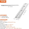 image:imageVEVOR Aluminum Ramps 880 LBS Capacity 472 x 85 Loading Ramps for Motorcycle Dirt Bike Trailer ATV UTV Garden Tractor and Lawn Mower 2PCS6000lbs