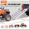 image:imageVEVOR Aluminum Ramps 880 LBS Capacity 472 x 85 Loading Ramps for Motorcycle Dirt Bike Trailer ATV UTV Garden Tractor and Lawn Mower 2PCS8100lbs