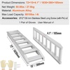image:imageVEVOR Aluminum Ramps 880 LBS Capacity 472 x 85 Loading Ramps for Motorcycle Dirt Bike Trailer ATV UTV Garden Tractor and Lawn Mower 2PCS8100lbs