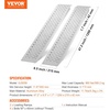 image:imageVEVOR Aluminum Ramps 880 LBS Capacity 472 x 85 Loading Ramps for Motorcycle Dirt Bike Trailer ATV UTV Garden Tractor and Lawn Mower 2PCS880lbs