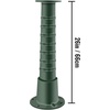 image:imageVEVOR Antique Hand Water Pump Stand Pitcher Pump Stand Cast Iron Well Pump Stand wPreset 05 Holes for Easy Installation Old Fashion Pitcher Hand Pump Stand for Home Yard Pond Garden Outdoors GreenGreen