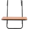 image:imageVEVOR Balcony Hanging Table 24 x 16 inch Metal Folding Balcony Railing Table 5Level Adjustable Fit Railing from 1 to 47 Serving for Outdoor Bar Patio amp Deck23 x 16 inch