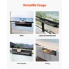 image:imageVEVOR Balcony Hanging Table 24 x 16 inch Metal Folding Balcony Railing Table 5Level Adjustable Fit Railing from 1 to 47 Serving for Outdoor Bar Patio amp Deck315 x 12 inch