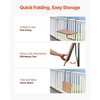 image:imageVEVOR Balcony Hanging Table 24 x 16 inch Metal Folding Balcony Railing Table 5Level Adjustable Fit Railing from 1 to 47 Serving for Outdoor Bar Patio amp Deck23 x 16 inch
