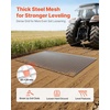 image:imageVEVOR Baseball Field Drag Mat Field Drag Yard Drag for ATVs UTVs Tractors Durable Galvanized Steel Mesh Drag Mat with Towing Chain for Gravel Driveway Ruts Farm Field Leveling7913 x 4803 x 039 inch