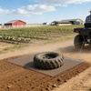 image:imageVEVOR Baseball Field Drag Mat Field Drag Yard Drag for ATVs UTVs Tractors Durable Galvanized Steel Mesh Drag Mat with Towing Chain for Gravel Driveway Ruts Farm Field Leveling6004 x 3598 x 039 inch
