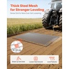 image:imageVEVOR Baseball Field Drag Mat Field Drag Yard Drag for ATVs UTVs Tractors Durable Galvanized Steel Mesh Drag Mat with Towing Chain for Gravel Driveway Ruts Farm Field Leveling6004 x 3598 x 039 inch