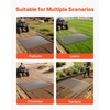 image:imageVEVOR Baseball Field Drag Mat Field Drag Yard Drag for ATVs UTVs Tractors Durable Galvanized Steel Mesh Drag Mat with Towing Chain for Gravel Driveway Ruts Farm Field Leveling7913 x 4803 x 039 inch