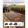 image:imageVEVOR Baseball Field Drag Mat Field Drag Yard Drag for ATVs UTVs Tractors Durable Galvanized Steel Mesh Drag Mat with Towing Chain for Gravel Driveway Ruts Farm Field Leveling4803 x 4803 x 039