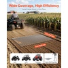 image:imageVEVOR Baseball Field Drag Mat Field Drag Yard Drag for ATVs UTVs Tractors Durable Galvanized Steel Mesh Drag Mat with Towing Chain for Gravel Driveway Ruts Farm Field Leveling6004 x 3598 x 039 inch