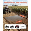 image:imageVEVOR Baseball Field Drag Mat Field Drag Yard Drag for ATVs UTVs Tractors Durable Galvanized Steel Mesh Drag Mat with Towing Chain for Gravel Driveway Ruts Farm Field Leveling7913 x 4803 x 039 inch