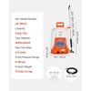 image:imageVEVOR Battery Powered Backpack Sprayer 4 Gallons Electric Lawn Sprayer with 8 Nozzles amp 2 Telescopic Wands 90PSI Adjustable Pressure 46 Hour Runtime Yard Sprayers for Lawn and Garden