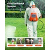 image:imageVEVOR Battery Powered Backpack Sprayer 4 Gallons Electric Lawn Sprayer with 8 Nozzles amp 2 Telescopic Wands 90PSI Adjustable Pressure 46 Hour Runtime Yard Sprayers for Lawn and Garden