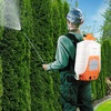 image:imageVEVOR Battery Powered Backpack Sprayer Electric Back Pack Sprayer 4 Gallon 2 Wands amp 8 Nozzles Adjustable 090 PSI 4H Runtime Portable Lawn amp Garden Sprayers for Weeding Spraying Cleaning4 Gal