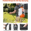 image:imageVEVOR Battery Powered Backpack Sprayer Electric Back Pack Sprayer 4 Gallon 2 Wands amp 8 Nozzles Adjustable 090 PSI 4H Runtime Portable Lawn amp Garden Sprayers for Weeding Spraying Cleaning4 Gal 18 V